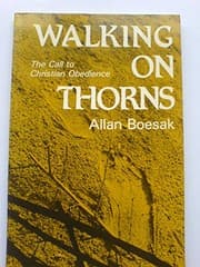Cover of Walking on thorns