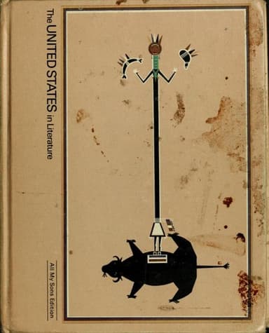 Cover of The United States in literature