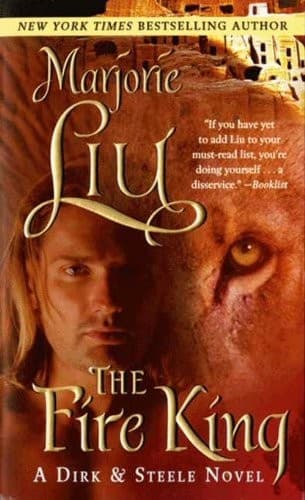 Cover of The Fire King: A Dirk & Steele Novel