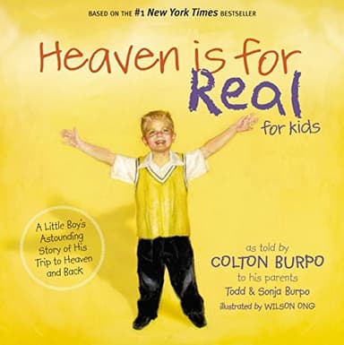 Cover of HEAVEN IS FOR REAL FOR KIDS (International Edition): A Little Boy's Astounding Story of His Trip to Heaven and Back