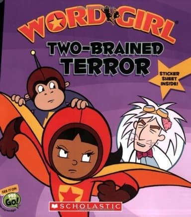 Cover of Wordgirl 8x8 #2: Two-brained Terror