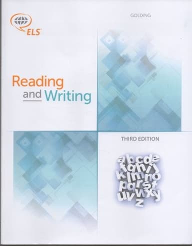 Cover of Golding: Reading and Writing