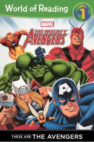 Cover of These Are The Avengers (Turtleback School & Library Binding Edition) (World of Reading: Level 1)
