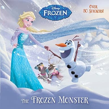 Cover of The Frozen Monster (Disney Frozen) (Pictureback(R))