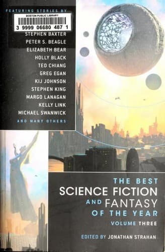 Cover of The Best Science Fiction and Fantasy of the Year