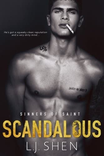 Cover of Scandalous (Sinners of Saint)