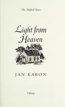 Cover of Light from heaven
