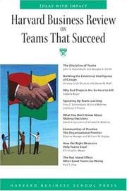 Cover of Harvard Business Review on Teams That Succeed