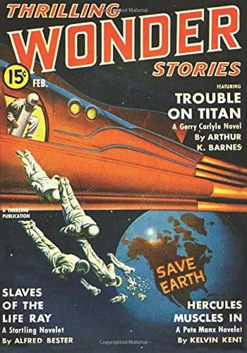 Cover of Thrilling Wonder Stories - 02/41: Adventure House Presents: