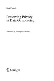 Cover of Preserving Privacy in Data Outsourcing