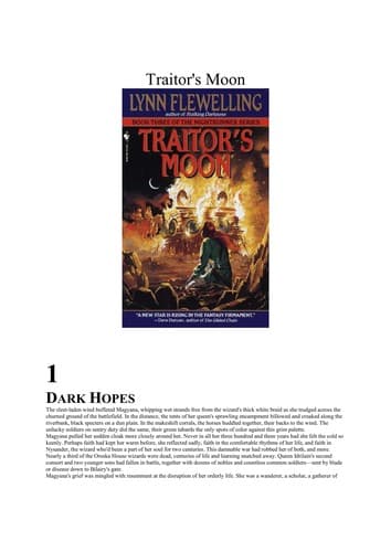Cover of Traitor's Moon