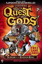 Cover of Scream of the Baboon King (Quest of the Gods)