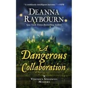 Cover of A dangerous collaboration [large print]