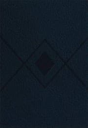 Cover of CSB Baker Illustrated Study Bible Navy, Diamond Design LeatherTouch