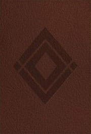 Cover of CSB Baker Illustrated Study Bible Brown, Diamond Design LeatherTouch