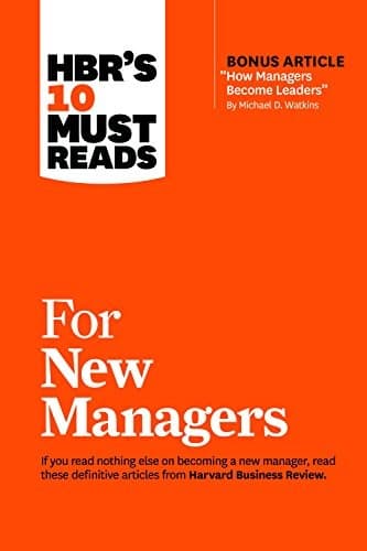 Cover of HBR's 10 Must Reads for New Managers