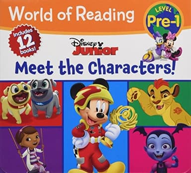 Cover of World of Reading Disney Junior Meet the Characters