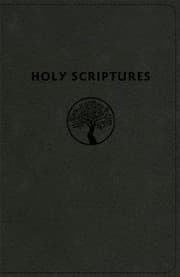 Cover of TLV Personal Size Giant Print Reference, Holy Scriptures, Black LeatherTouch