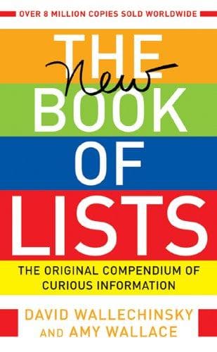 Cover of New Book of Lists