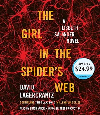 Cover of The Girl in the Spider's Web