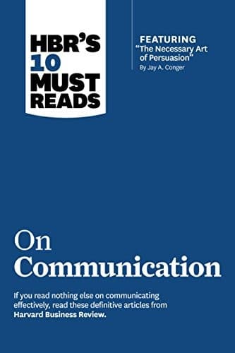 Cover of HBR's 10 Must Reads on Communication