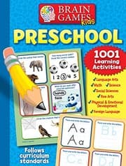 Cover of Brain Games Kids 1001 Preschool