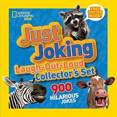 Cover of National Geographic Kids Just Joking Laugh-Out-Loud Collector's Set