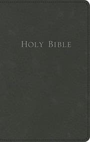 Cover of KJV Personal Size Giant Print Reference Black Bonded Leather