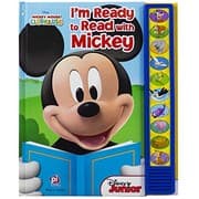 Cover of Disney Mickey Mouse Clubhouse - I'm Ready to Read With Mickey Sound Book - Play-a-Sound - PI Kids