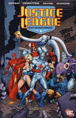 Cover of Justice League International Vol. 5.