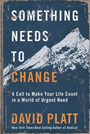 Cover of Something Needs to Change