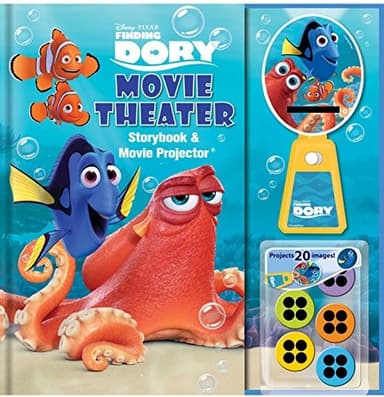 Cover of Disney&Pixar Finding Dory Movie Theater Storybook & Movie Projector