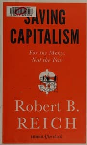 Cover of Saving capitalism