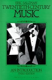 Cover of Twentieth-century music