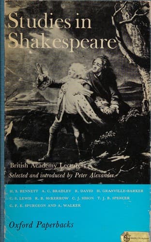 Cover of Studies in Shakespeare