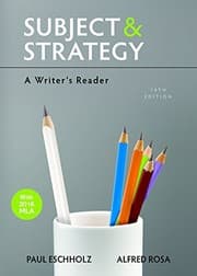 Cover of Subject & strategy -- fourteenth edition