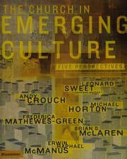 Cover of The church in emerging culture