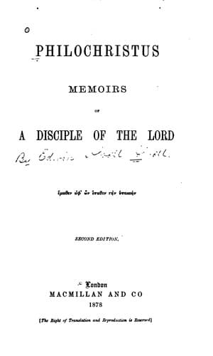 Cover of Philochristus