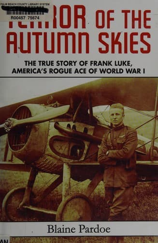 Cover of Terror of the autumn skies
