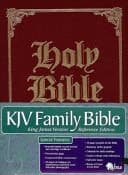 Cover of Family Bible