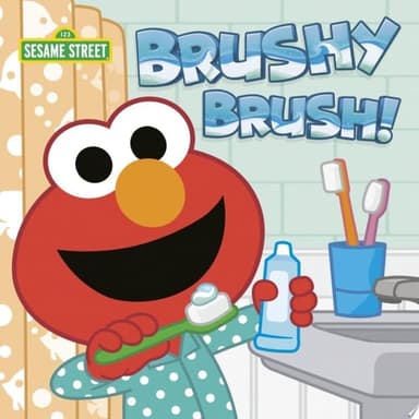 Cover of Brushy Brush! (Sesame Street)
