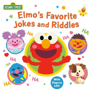 Cover of Elmo's Favorite Jokes and Riddles (Sesame Street)