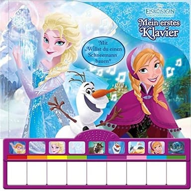 Cover of Piano Book Mini-Deluxe German Disney Frozen