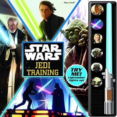 Cover of Star Wars Saga Mini Deluxe Lightsaber Book