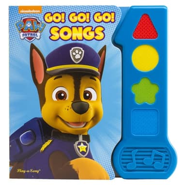 Cover of Paw Patrol Go! Go! Go! Songs Baby's First Song Book