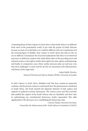 Cover of State Capture in South Africa