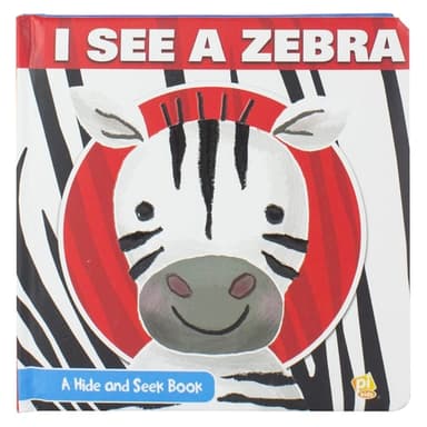 Cover of I See A Zebra, A Hide and Seek Book - PI Kids