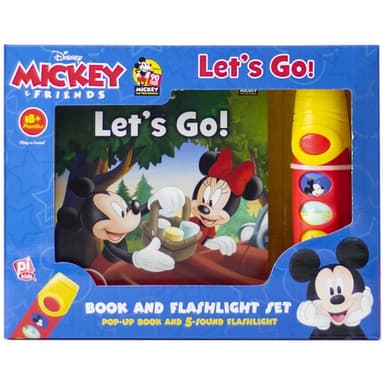 Cover of Little Flashlight Adventure Book Mickey Mouse