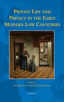 Cover of Private Life and Privacy in the Early Modern Low Countries