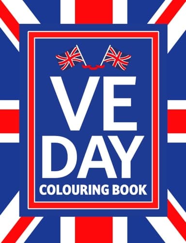 Cover of VE Day Colouring